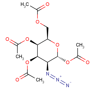 2-Azido-2-deoxy-1,3,4,6-tetra-O-acetyl-D-galactopyranose