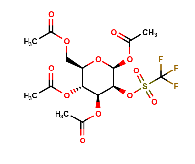 1,3,4,6-tetra-O-acetyl-2-O-trifluoromethanesulfonyl-β-D-mannopyranose