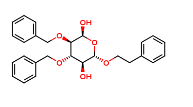 2,3,6-Tris-O-(phenylmethyl)-α-D-glucopyranose
