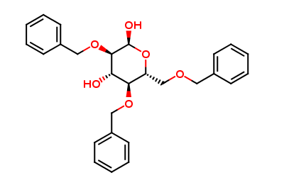 2,4,6-Tris-O-(phenylmethyl)-α-D-glucopyranose
