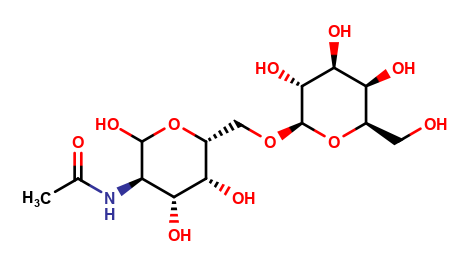 2-Acetamido-2-deoxy-6-O-(-β-D-galactopyranosyl)-D-galactopyranose