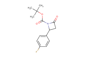 (+/-)-tert-Butyl 2-(4-fluorophenyl)-4-oxoazetidine-1-carboxylate