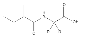 (±)-N-2-Methylbutyrylglycine-2,2-d2