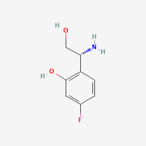 (-βR)-β-Amino-4-fluoro-2-hydroxybenzeneethanol