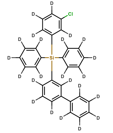 ([1,1'-biphenyl]-3-yl-d9)(3-chlorophenyl-2,4,5,6-d4)bis(phenyl-d5)silane
