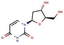 [1,3-15N2]-2'-deoxyuridine