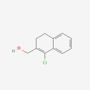 (1-Chloro-3,4-dihydro-2-naphthalenyl)methanol