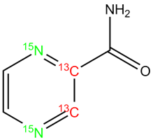 [13C2, 15N2]-Pyrazinamide