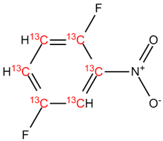 1,4-Difluoro-2-nitrobenzene 13C6