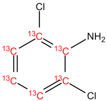 2,6-Dichloroaniline 13C6