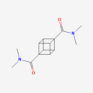 (1s,2R,3r,8S)-N1,N1,N4,N4-tetramethylcubane-1,4-dicarboxamide