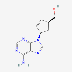 ((1s,4r)-4-(6-Amino-9h-purin-9-yl)cyclopent-2-enyl)methanol