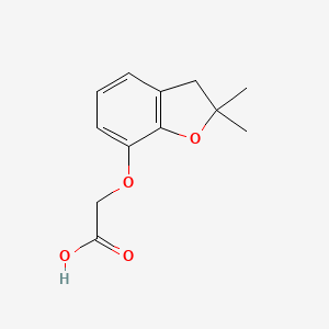 (2,2-Dimethyl-2,3-dihydro-benzofuran-7-yloxy)-acetic acid