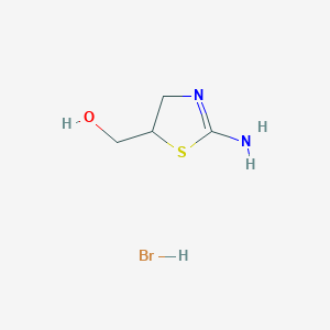 (2-Amino-4,5-dihydro-thiazol-5-yl)-methanolhydrobromide