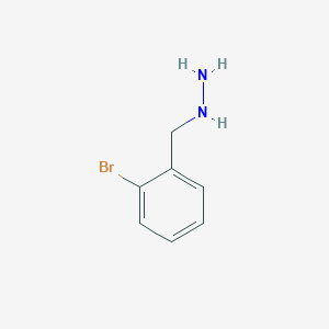 [(2-bromophenyl)methyl]hydrazine dihydrochloride