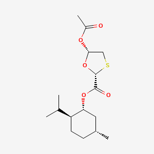 (2R,5S)-L-Menthol-5-(acetyloxy)-1,3-oxathiolane-2-carboxylate
