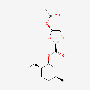 (2S,5S)-D-Menthol-5-(acetyloxy)-1,3-oxathiolane-2-carboxylate