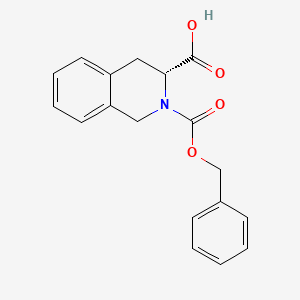(3R)-2-Carbobenzoxy-1,2,3,4-tetrahydroisoquinoline-3-carboxylic acid