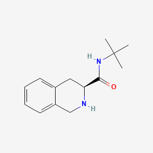 [(3S)-(3-1,2,3,4-Tetrahydroisoquinolyl)]-N-(tert-butyl)carboxamide