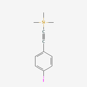 ((4-Iodophenyl)ethynyl)trimethylsilane