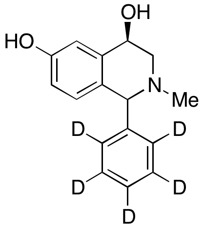 (4R)-4,6-Dihydroxy-2-methyl-1-phenyl-1,2,3,4-tetrahydroisoquinoline-d5