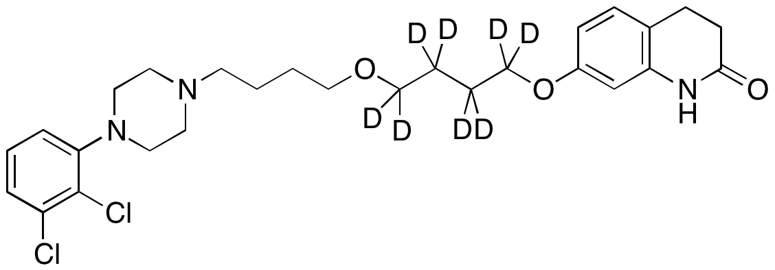 (7-(4-{4-[4-(2,3-Dichlorophenyl)piperazin-1-yl]butoxy}butoxy-d8)-3,4-dihydroquinolin-2(1H)-one)
