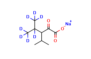 α-KETOISOCAPROIC ACID, SODIUM SALT ISOPROPYL-D7