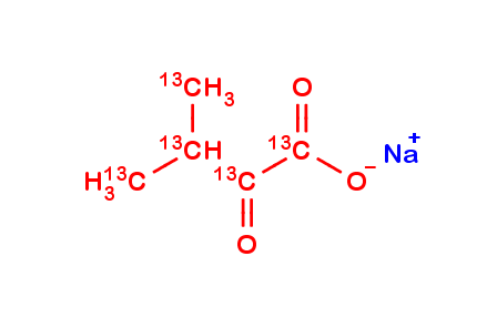 α-Keto Isovaleric Acid Sodium Salt 13C5