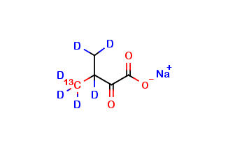 α-Keto Isovaleric Acid Sodium Salt D6
