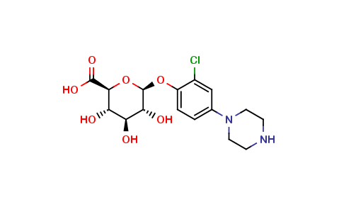 β-2-chloro-4-(1-piperazinyl)phenyl-D-glucopyrano siduronic acid