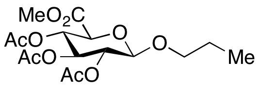 ß-D-Glucopyranosiduronic Acid Propyl Methyl Ester, 2,3,4-Triacetate