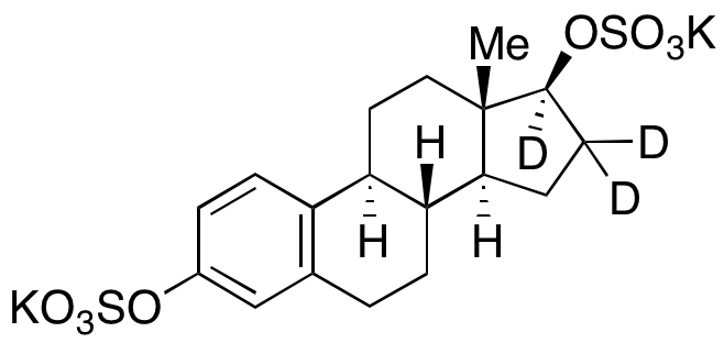β-Estradiol-d3 3,17-Disulfate Dipotassium Salt