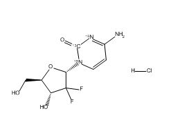 β-Gemcitabine 13C,15N2 Hydrochloride