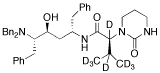 (S)-N-[(2S,4S,5S)-5-(Dibenzylamino)-4-hydroxy-1,6-diphenylhexan-2-yl]-3-methyl-2-(2-oxotetrahydropyrimidin-1(2H)-yl)butanamide-d8