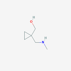 {1-[(Methylamino)methyl]cyclopropyl}methanol
