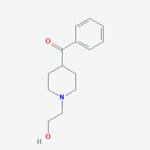 (1-(2-hydroxyethyl)piperidin-4-yl)(phenyl)methanone