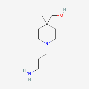 (1-(3-Aminopropyl)-4-methylpiperidin-4-yl)methanol