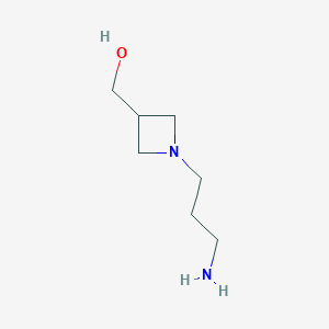 (1-(3-Aminopropyl)azetidin-3-yl)methanol