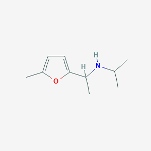 [1-(5-Methylfuran-2-yl)ethyl](propan-2-yl)amine