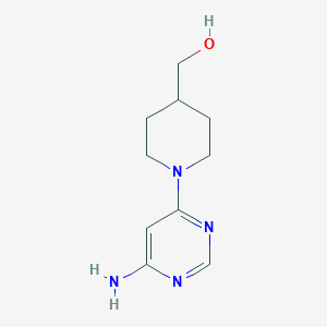 (1-(6-Aminopyrimidin-4-yl)piperidin-4-yl)methanol