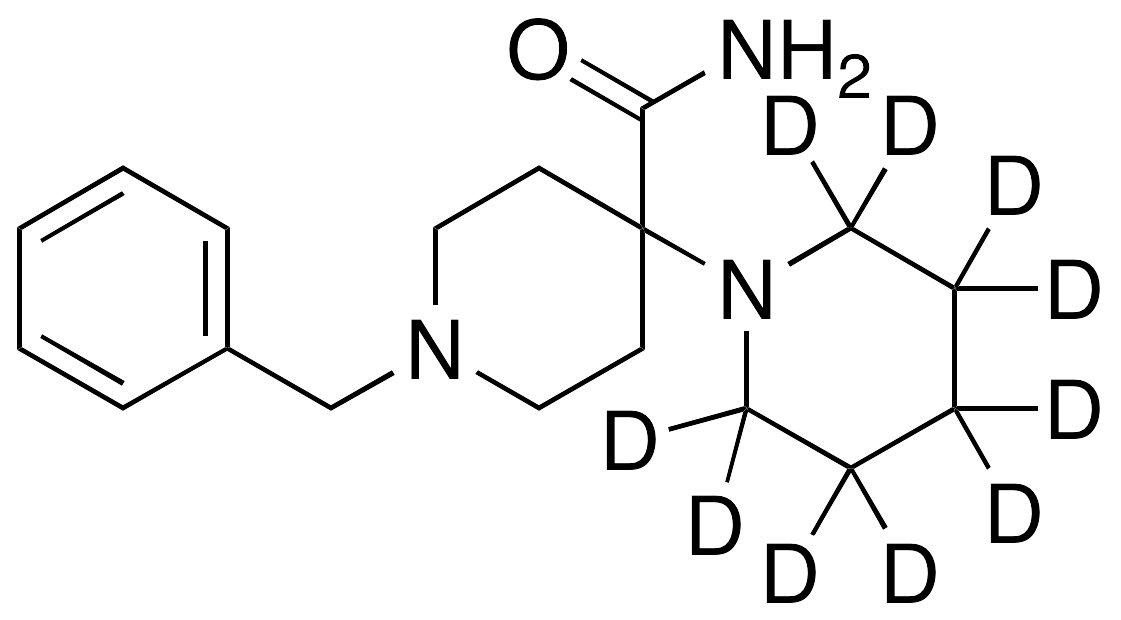 1'-Benzyl-1,4'-bipiperidine-4'-carboxamide-d10