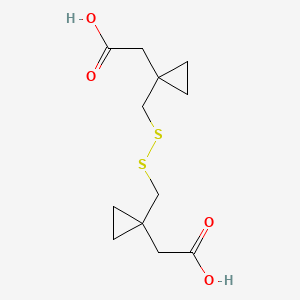1,1'-[Dithiobis(methylene)]biscyclopropaneacetic Acid