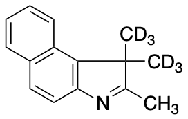 1,1,2-Trimethyl-1H-benzo[e]indole-d6