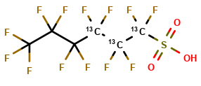 [1,2,3-13C3]-Perfluorohexane Sulfonate