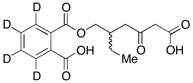 1,2-Benzenedicarboxylic Acid Mono(5-carboxy-2-ethyl-4-oxopentyl) Ester-d4