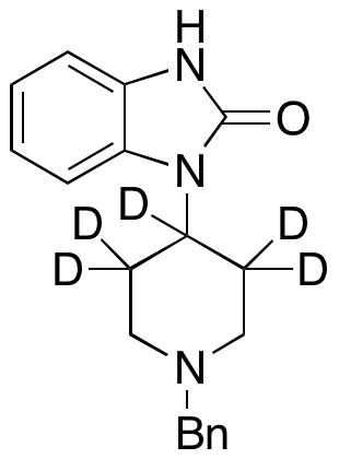 1,3-Dihydro-1-[1-(phenylmethyl)-4-piperidinyl]-2H-benzimidazol-2-one-d5
