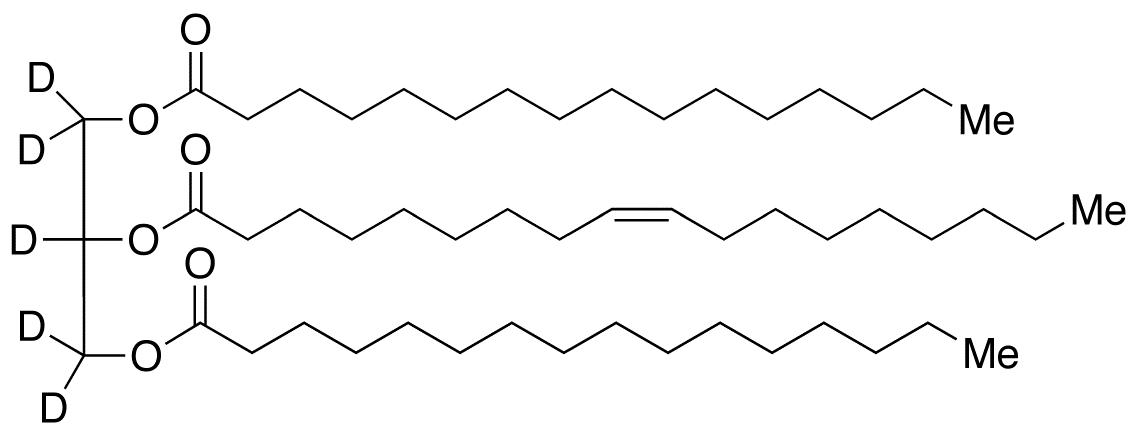 1,3-Dipalmitoyl-2-oleoyl Glycerol-d5