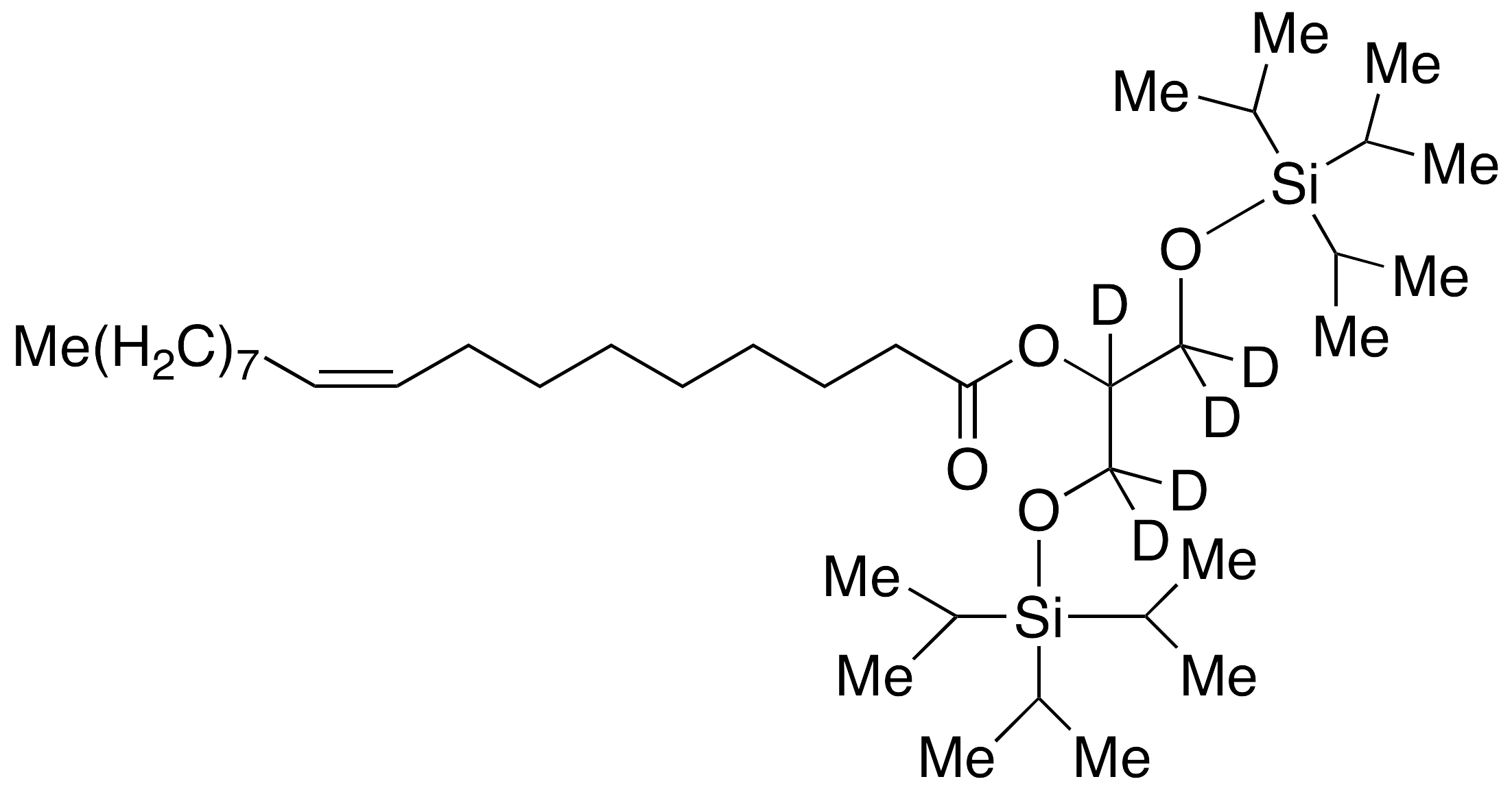 1,3-O-Bis(triisopropylsilyl) 2-Oleoyl Glycerol-d5