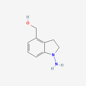 (1-Aminoindolin-4-yl)methanol