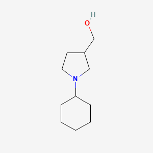 (1-Cyclohexylpyrrolidin-3-yl)methanol